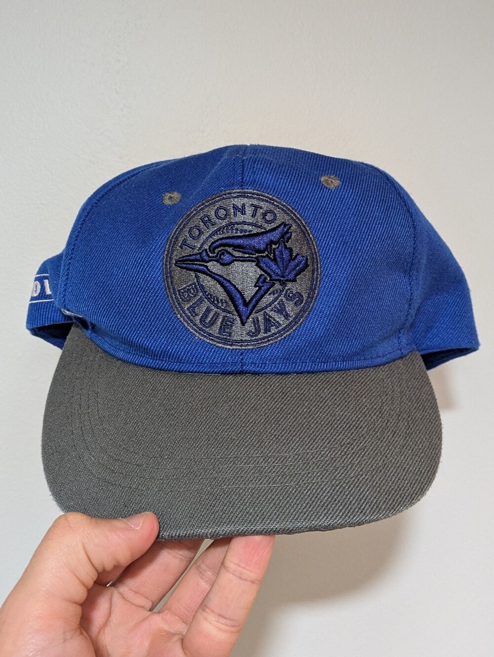 Toronto Blue Jays Embroidered Logo Cap - Royal Blue & Gray